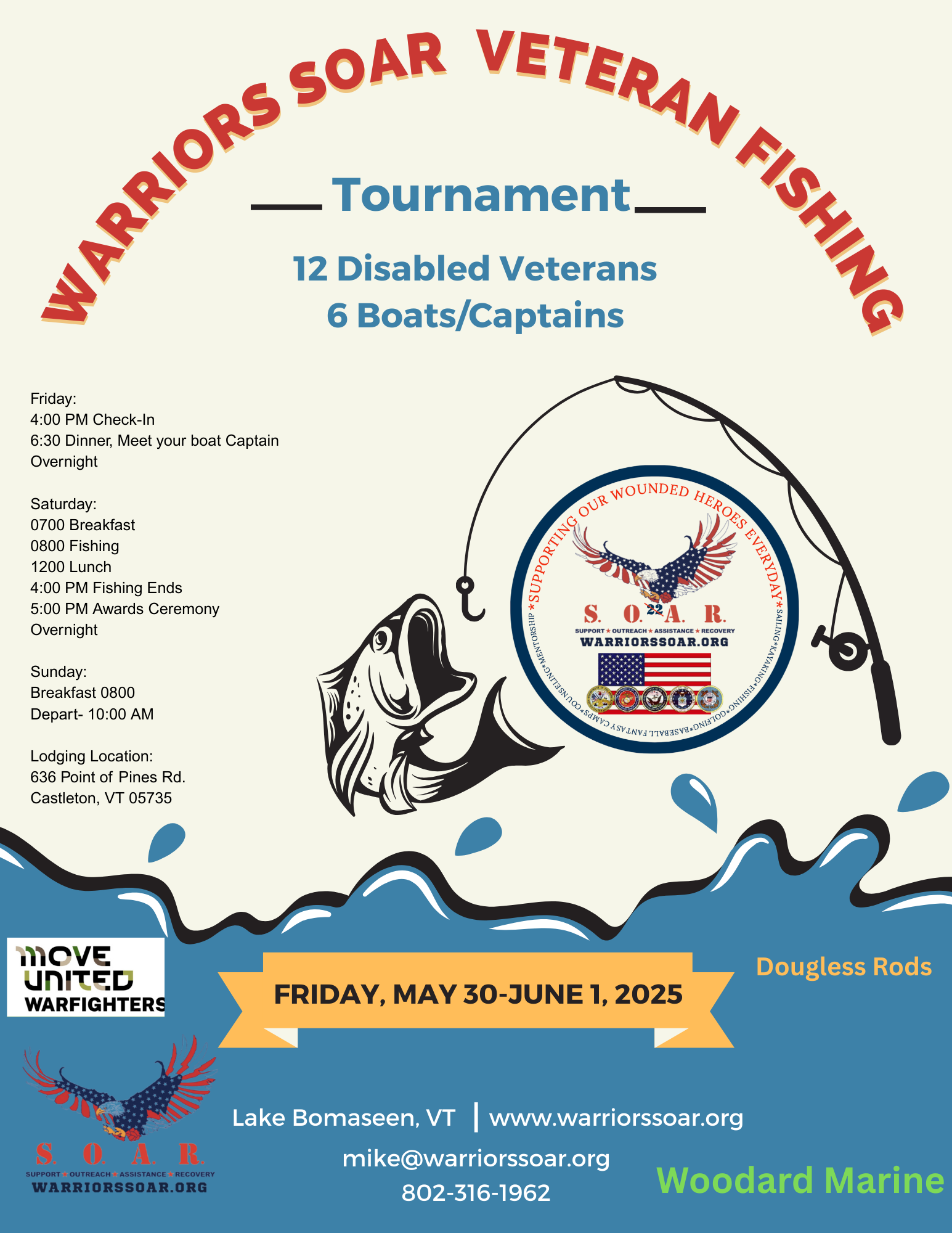 Warriors Soar Veterans Fishing Tournament 2025